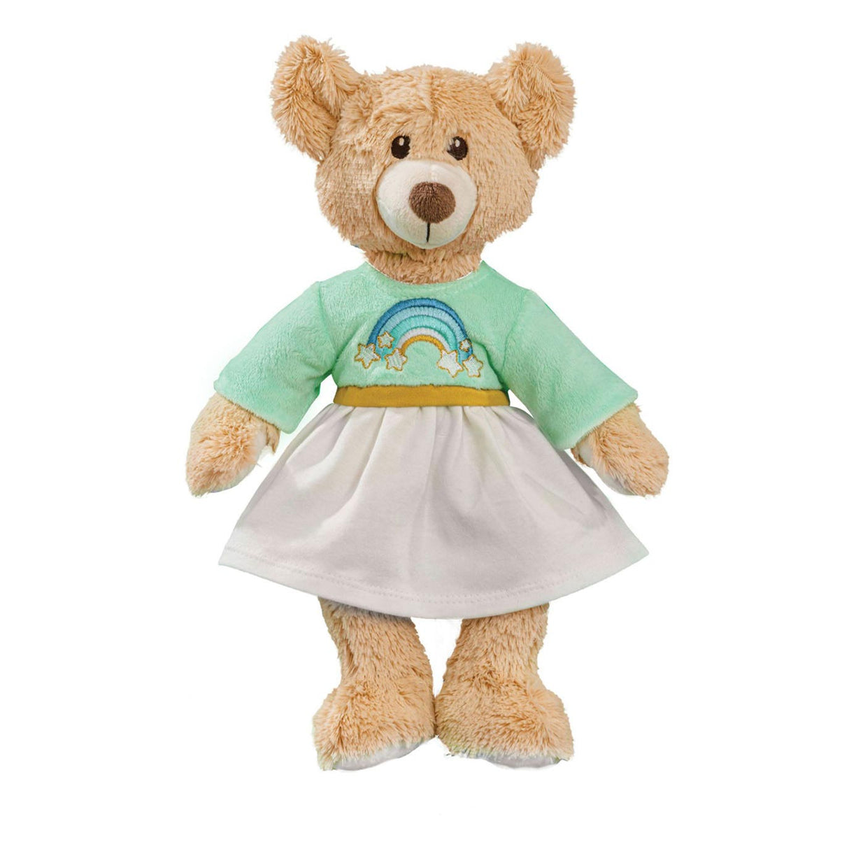 Puppenkleid Regenbogen, 35-45 cm