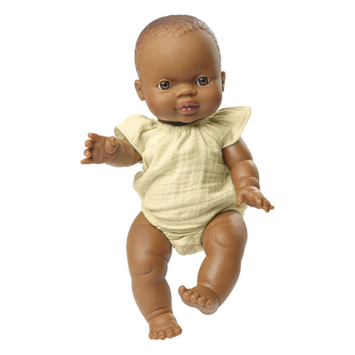 Heless dollbody yellow with ruffles, 28-35 cm