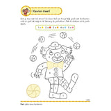 Deltas oefenboek met stickers - eerste telspelletjes (5-6 jaar)