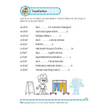 Libro de ejercicios de Deltas con calcomanías: buenos ejercicios de lectura (6-7 años)