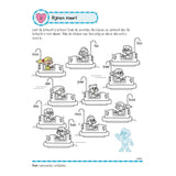 Libro de ejercicios de Deltas con calcomanías: buenos ejercicios de lectura (6-7 años)