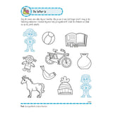 Libro de ejercicios de Deltas con calcomanías: buenos ejercicios de lectura (6-7 años)