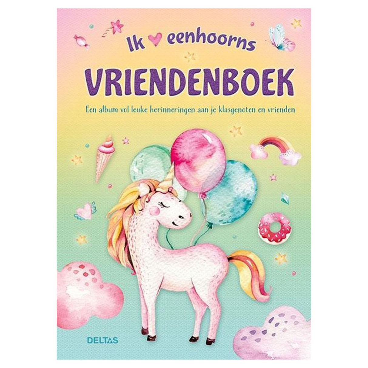 Venner bok enhjørning