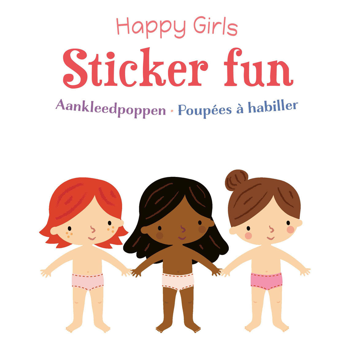 Deltas Happy Girls Aufkleber Spaß - Dressing Puppen anziehen