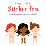 Deltas Happy Girls Aufkleber Spaß - Dressing Puppen anziehen
