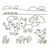 Deltas Happy Coloring - cheerful animals