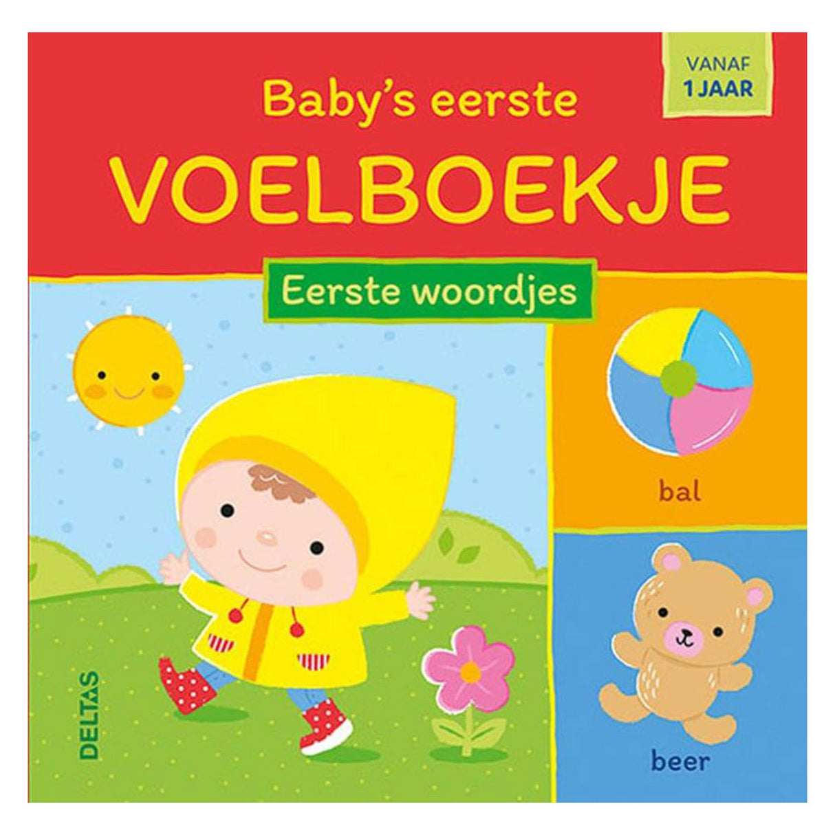 Deltas Babies first feelbook - First words