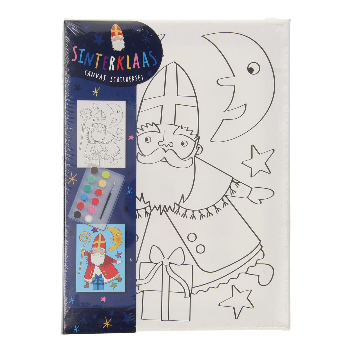 Canvas Painting Sinterklaas