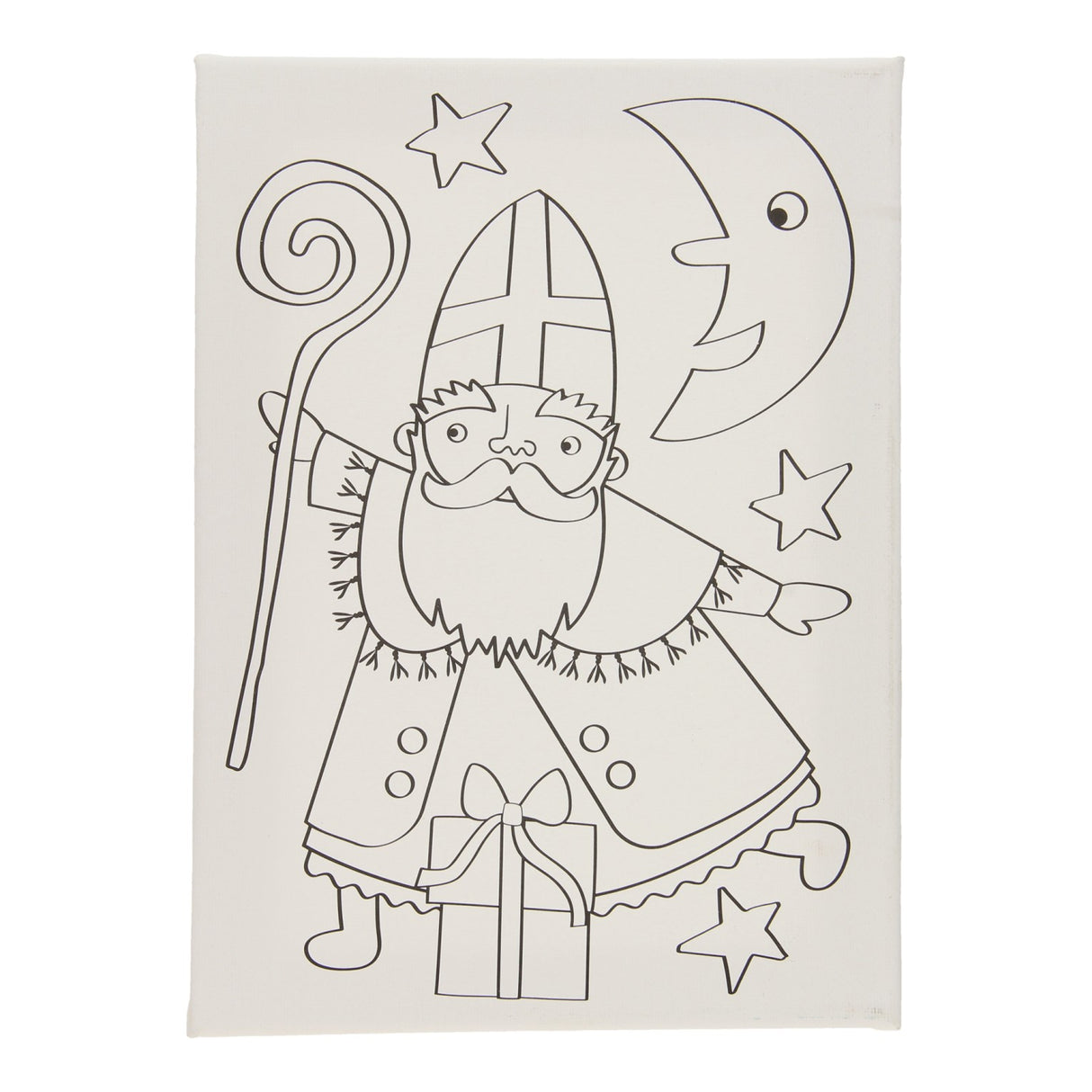 Canvas Painting Sinterklaas