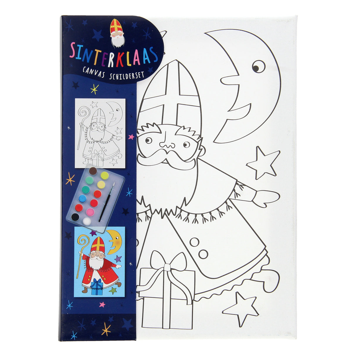 Canvas Painting Sinterklaas