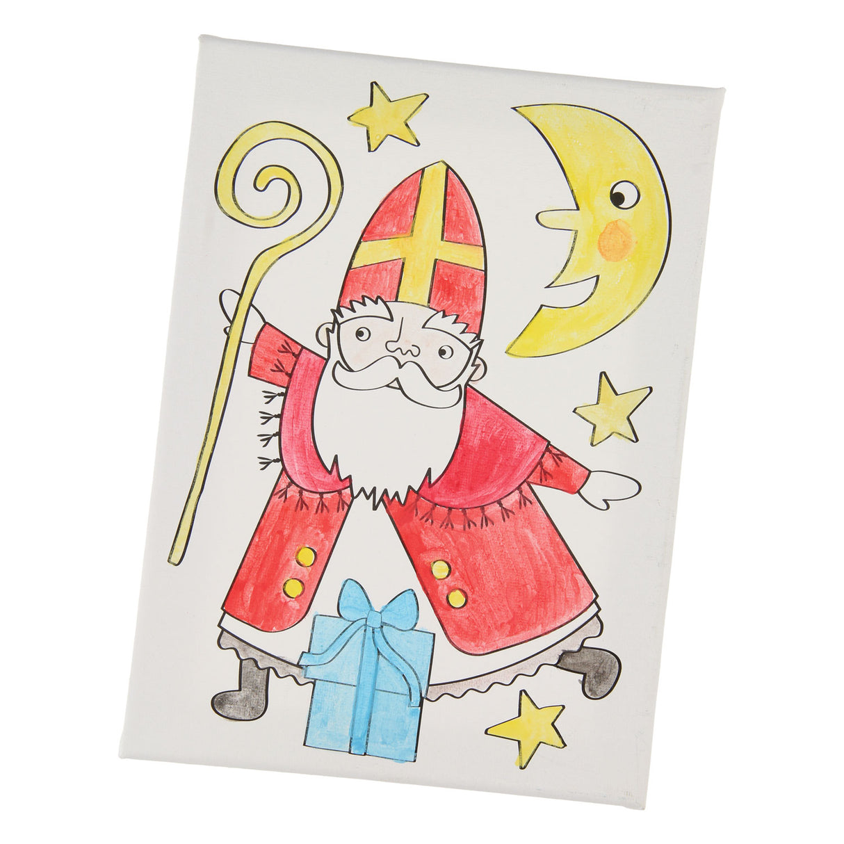 Canvas Painting Sinterklaas