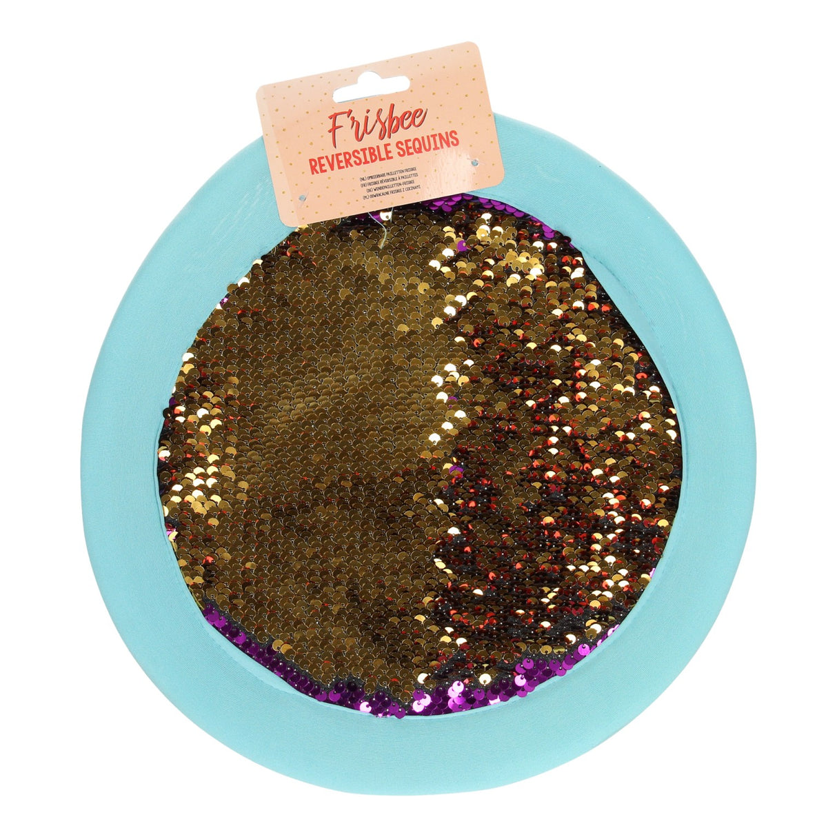 Frisbee with sequins