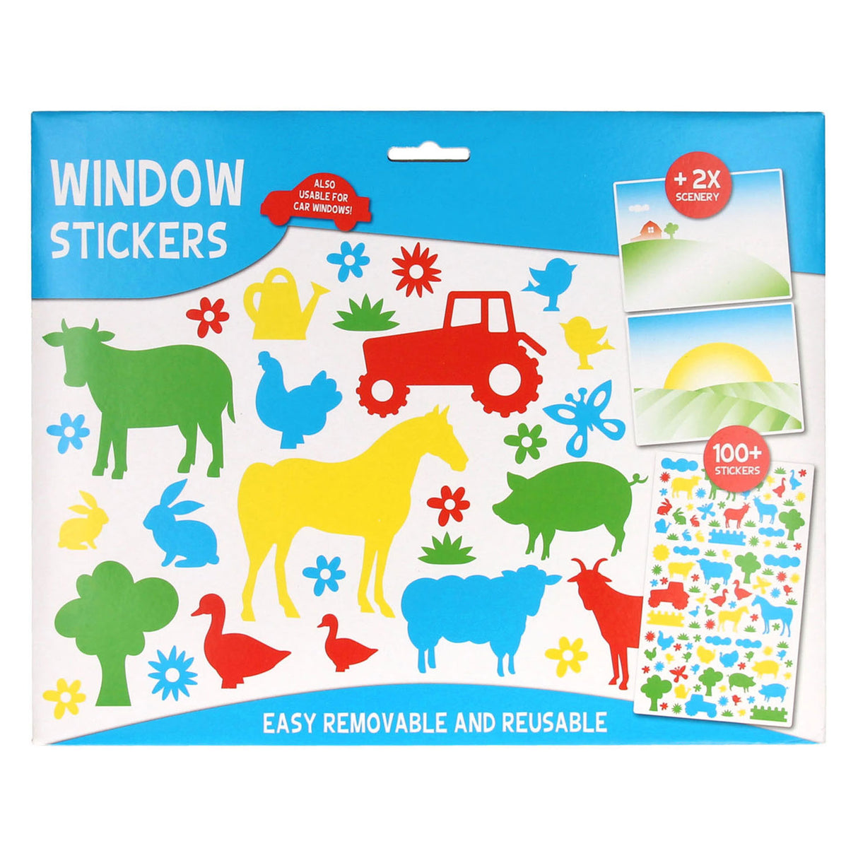 Window stickers reusable