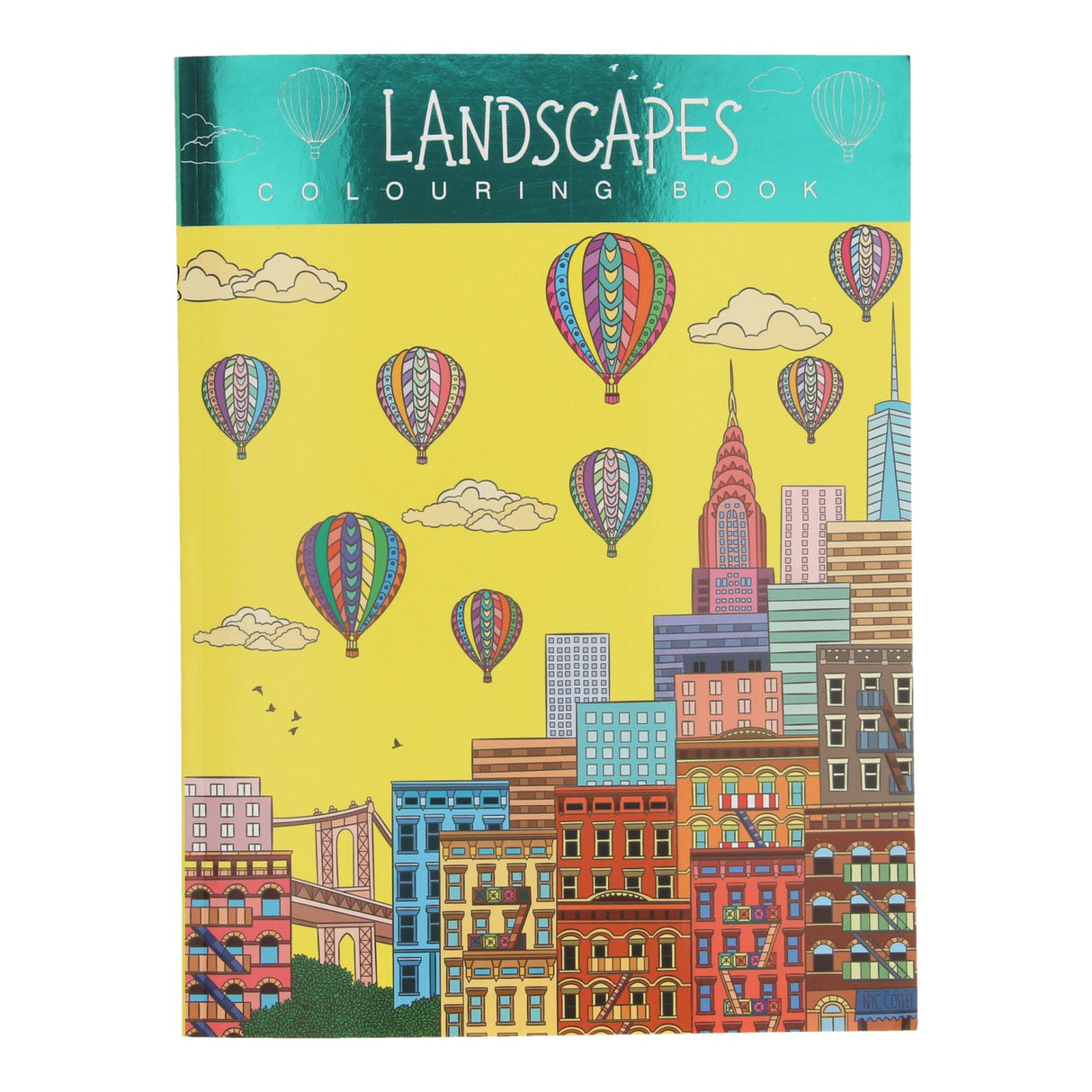 Paisaje para colorear
