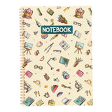 A4 lecture block lined