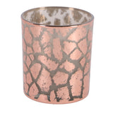 Diverse PMTD Windlicht Desiree GiraffePrint Pink 10 cm
