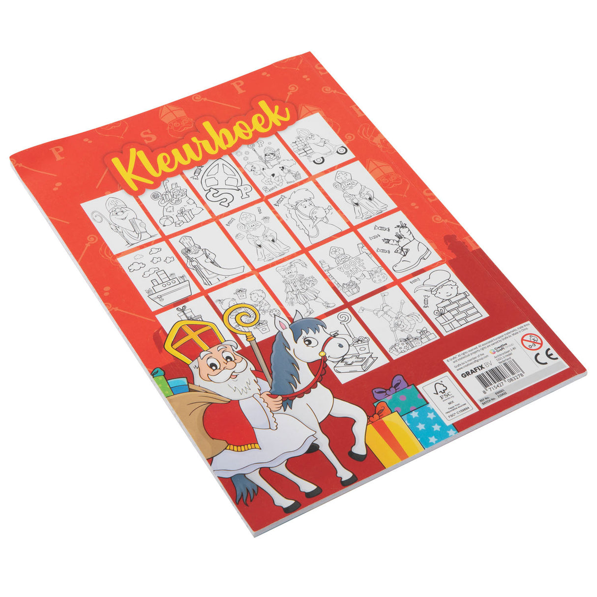 Omalovánky Sinterklaas