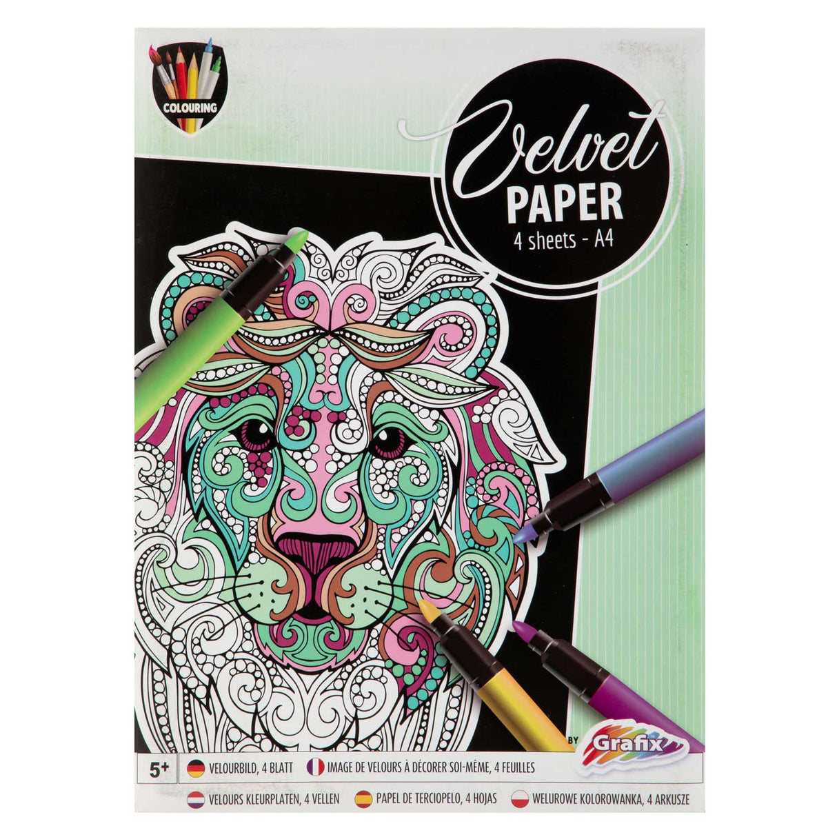 Creative Craft Group Craft Set velvet paper