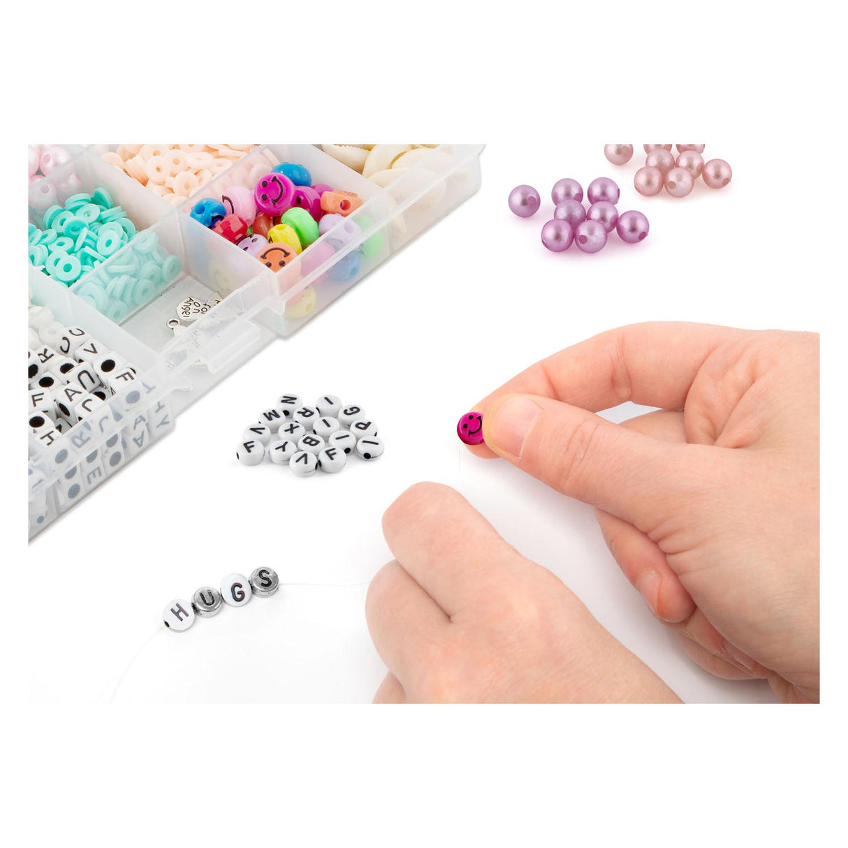 Grafix Beadsets Beads in Box, 12 sets of beads