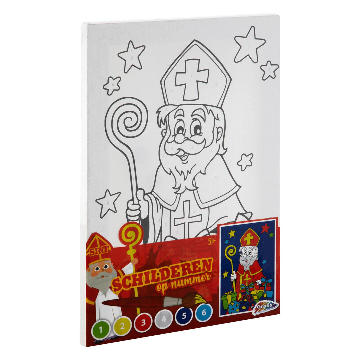 Sinterklaas plátno malba podle čísla