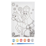 Sinterklaas plátno malba podle čísla