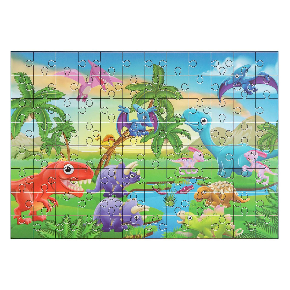 Grafix nohou puzzl dinowerlel, 96..