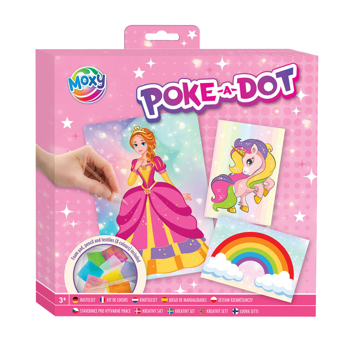Creative Craft Group Poke-a-Dot Craft Set-Fantasy World
