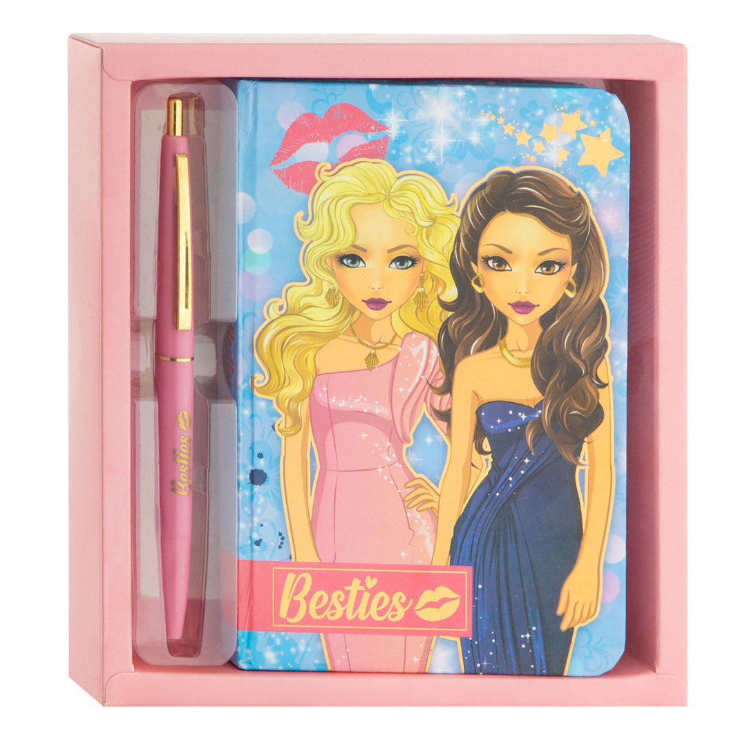 Besties Notebook s kuličkovým perem