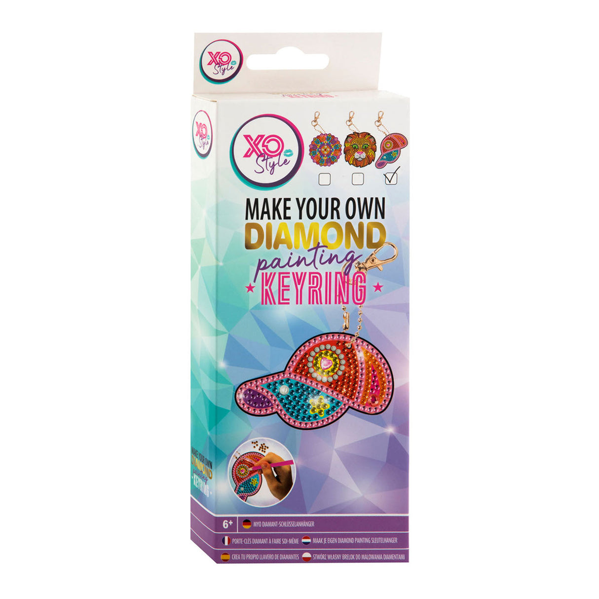 Creative Craft Group Faire votre propre porte-clés de peinture de diamant