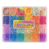 Creative Craft Group Pony Beads Accessories in Storage Box, 18 färger