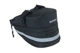 Basil Mada Saddle Bag - kompaktní, černá, 1L, suchý zip, příslušenství