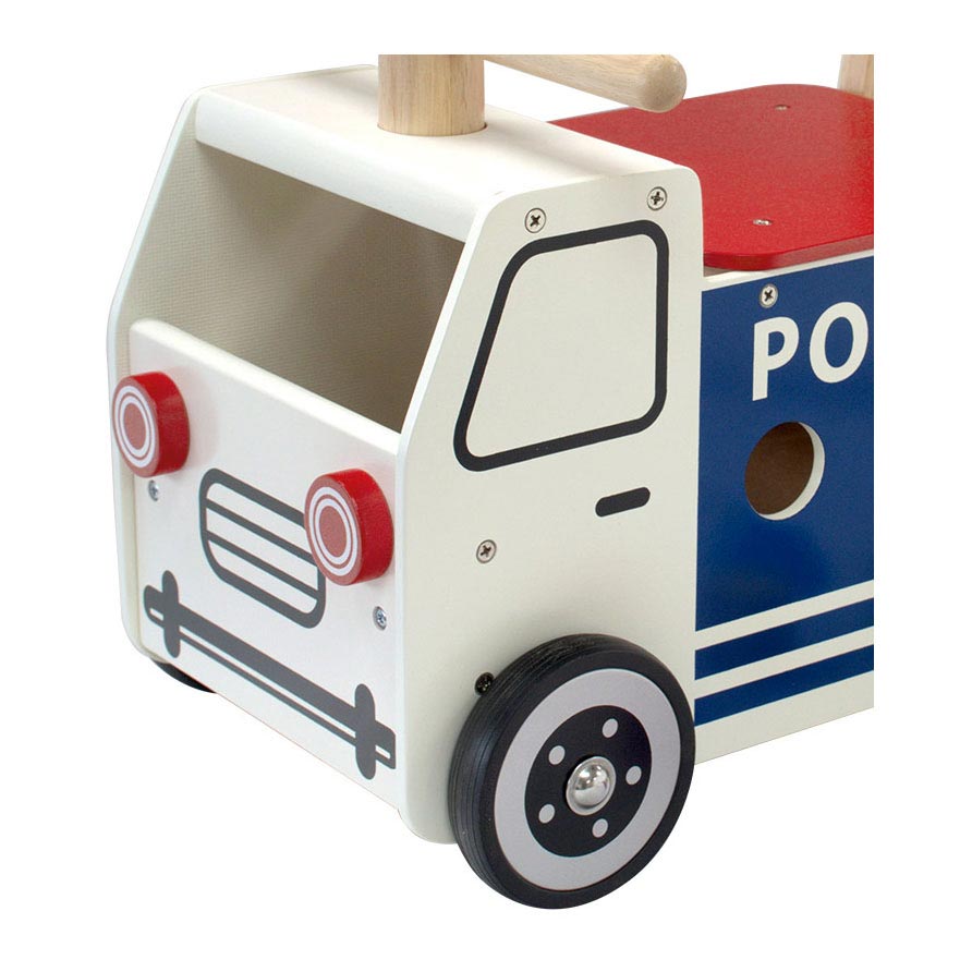 Jsem hračka Walking Push Car Police