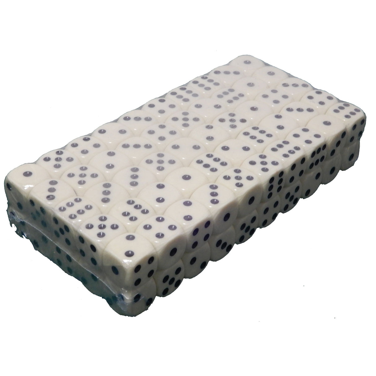 Dice blanc, 100e, 16 mm