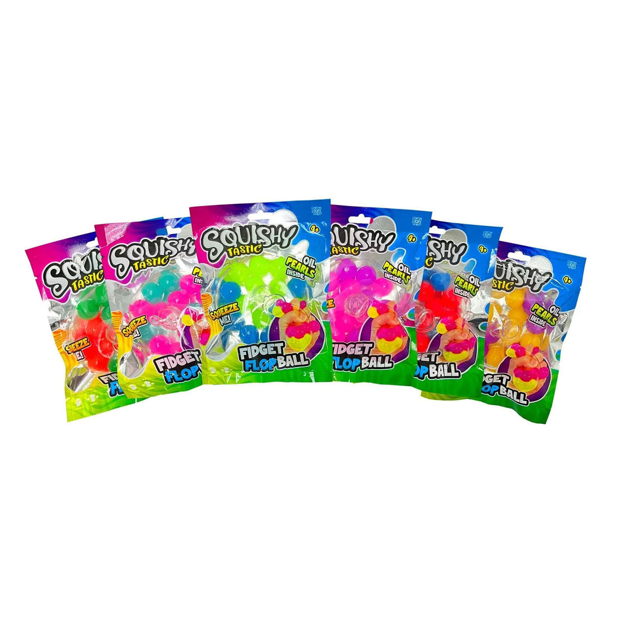 Squishy Tastic Fidget Flubber kroglica z oljnimi kroglicami