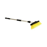 Brosse à lavage avec poignée télescopique 95-160 cm jaune