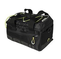 Basil Miles Trunkbag - Sportovní černá zavazadla obchodní taška pro sportovní fondy - 7l - Černé vápno