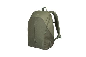 Basil B -Safe -pendler Nordlicht - Modern Bicycle -rygsæk til elektriske cykler - 18L - Green - Unisex - med LED -belysning