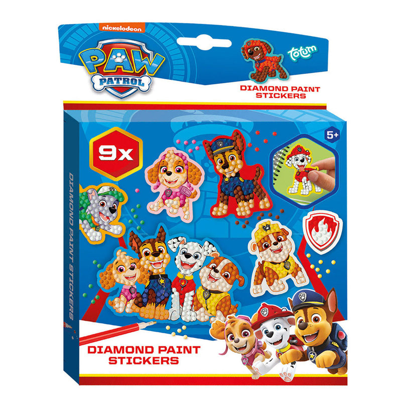 Totum Paw Partol Diamond Paiting Stickers Craft Set