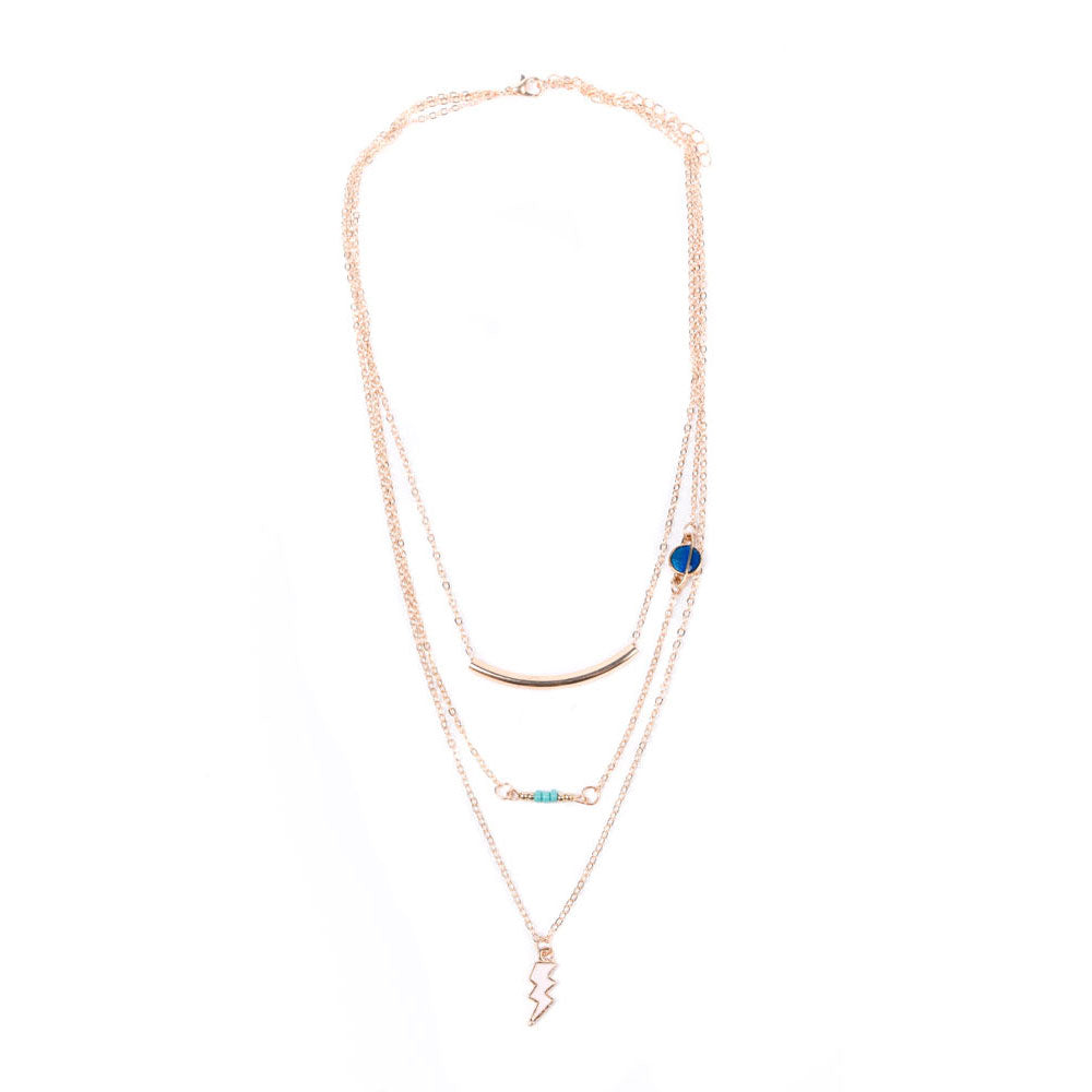 Create It! Ketting 3-Laags Bedeltjes