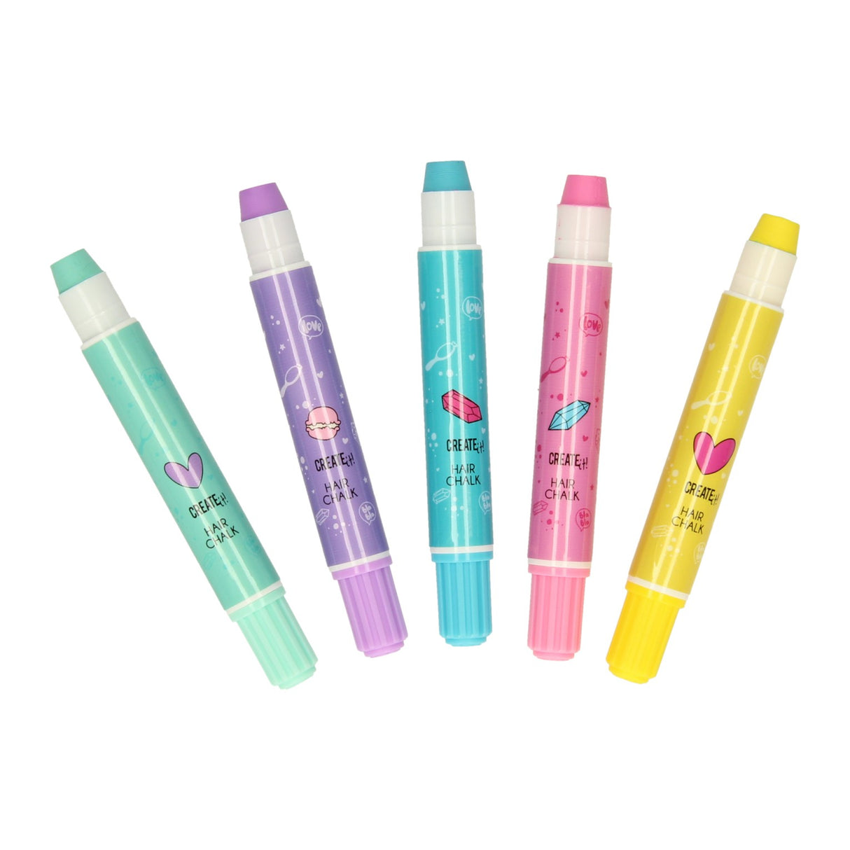 Créez-le! stylos à craie de cheveux, 5e