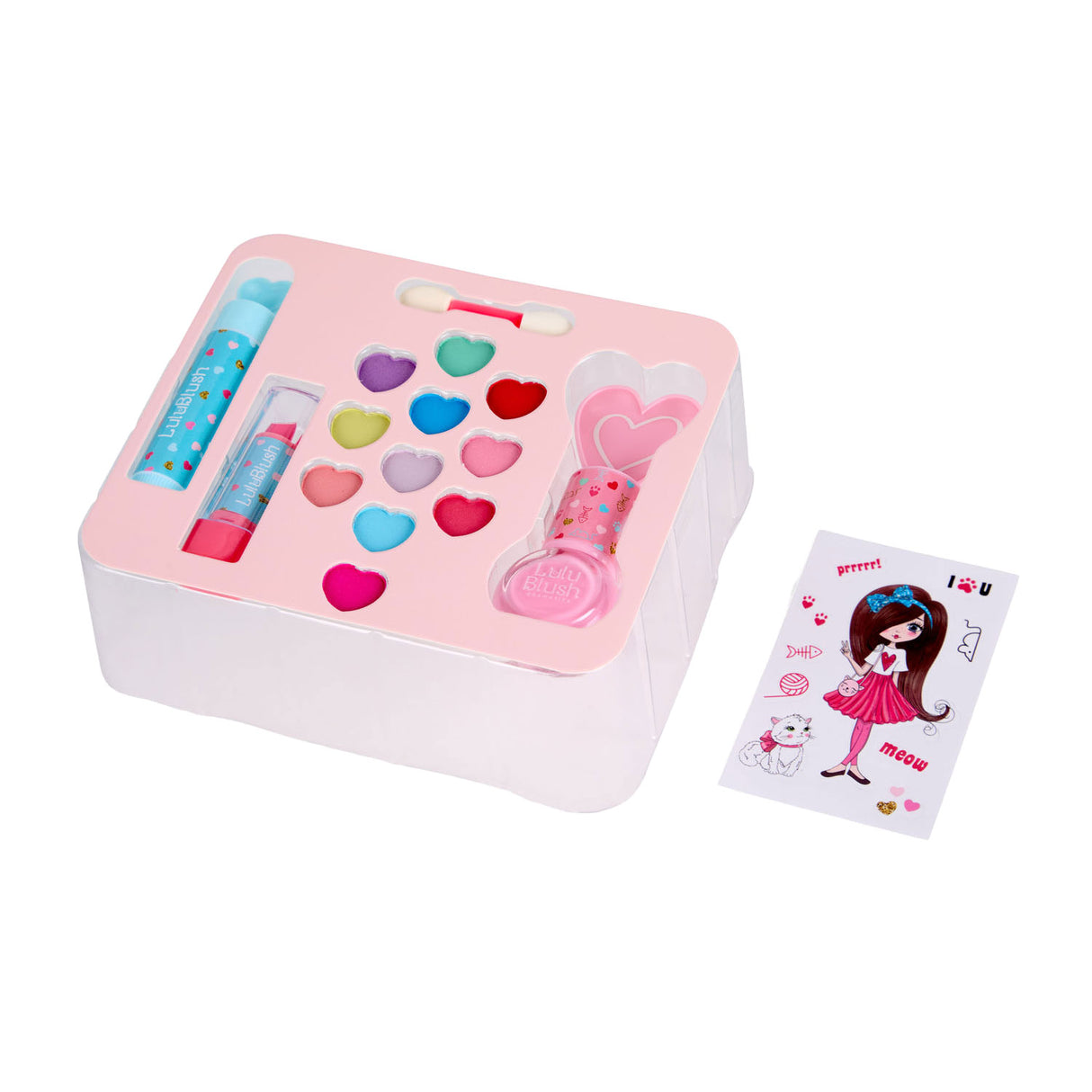 Canenenco Lulu Blush Make-up set in Tinen Coffee Fger