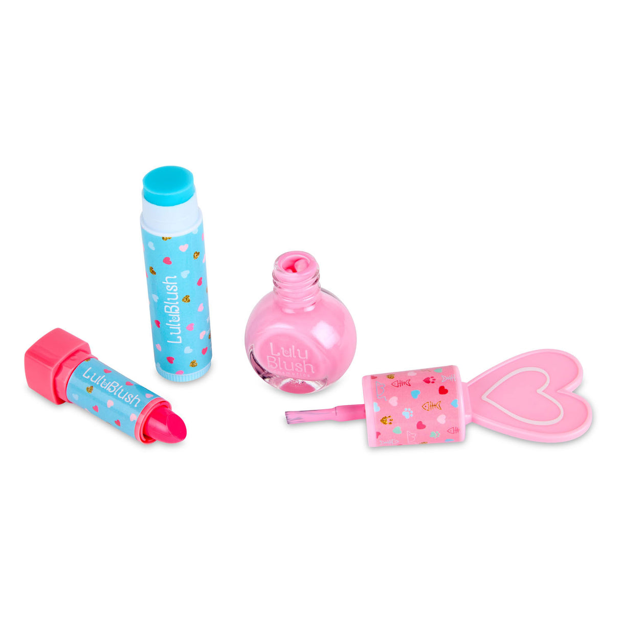Canenenco Lulu Blush Make-up set in Tinen Coffee Fger