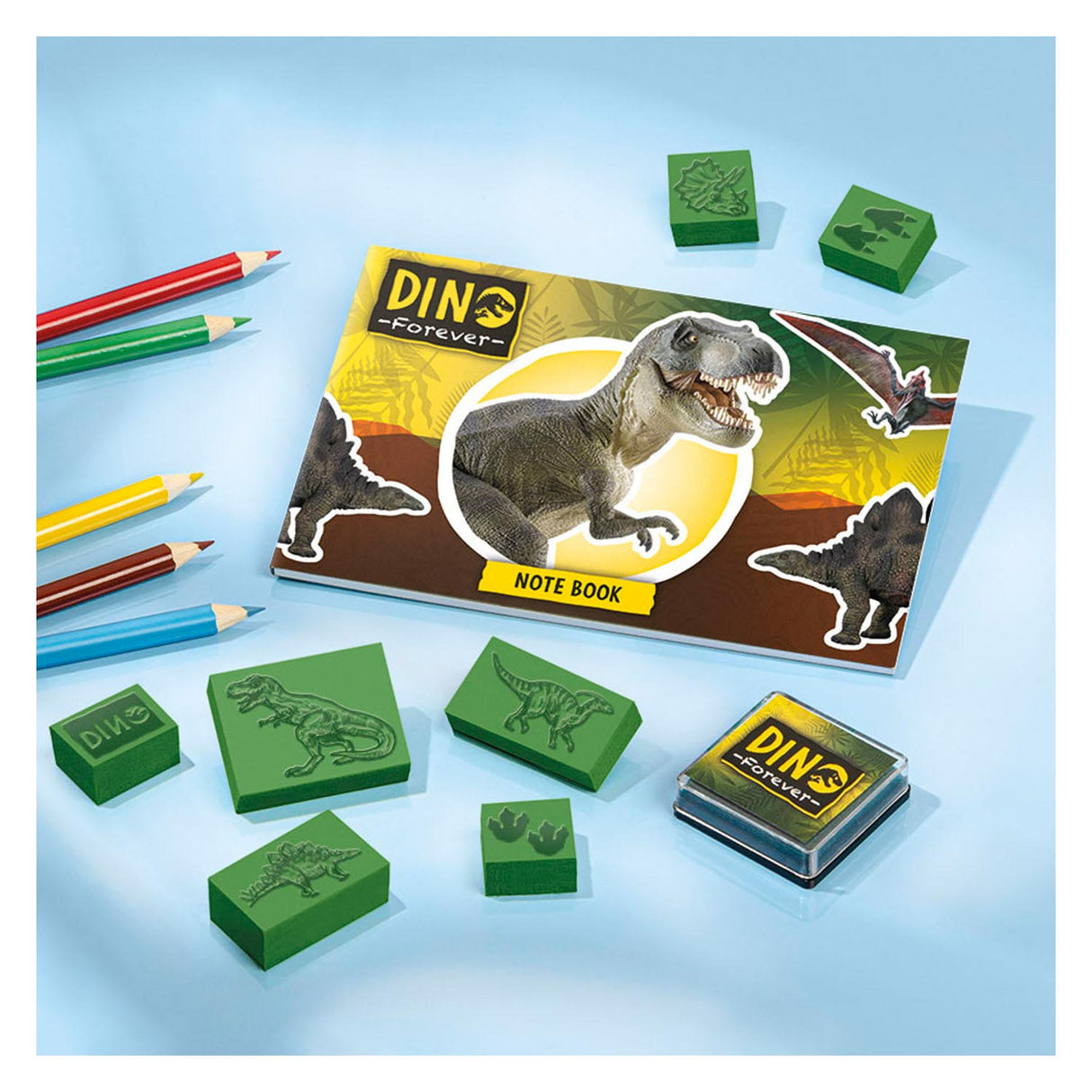 Totum Dino Forever - 2in1 Gypsum and Color Creativity Set