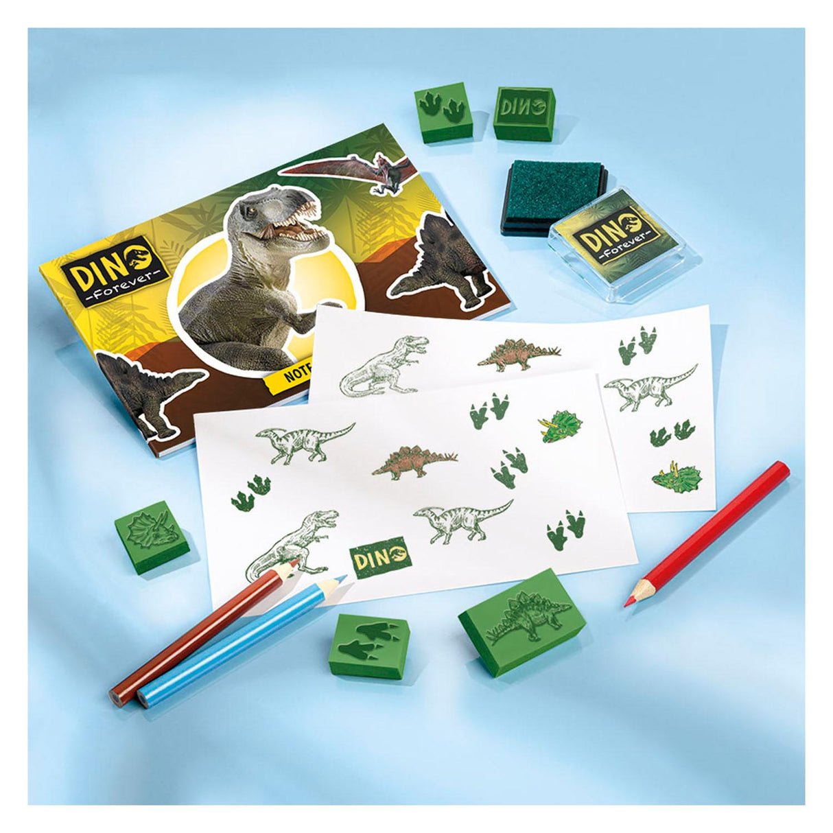 Totum Dino Forever - 2in1 Gypsum and Color Creativity Set