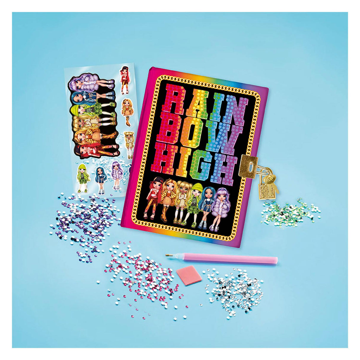 Totum Rainbow High - Secret Diary Diamond slika
