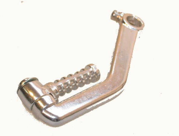 Edge Kickstarter Piaggio Vespa Gilera Scooter 2 ictus 50cc - argento in alluminio