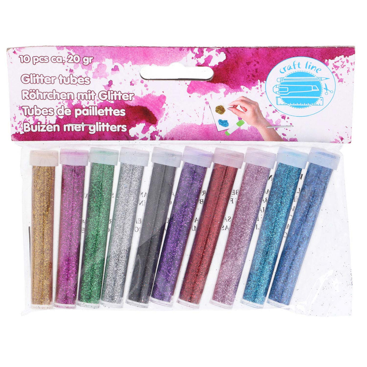 Tubi glitter, decimo.