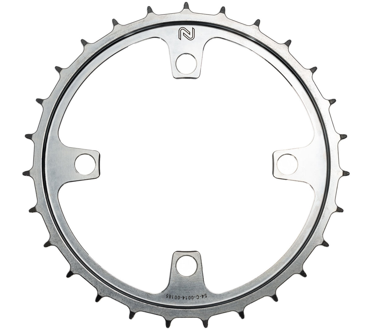Kjedet topp 54t enduo last 4-B 104-BCD CL-45.5 53.0-Silver