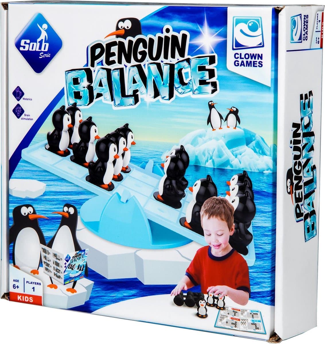 Clown Games Penguin Balanspel
