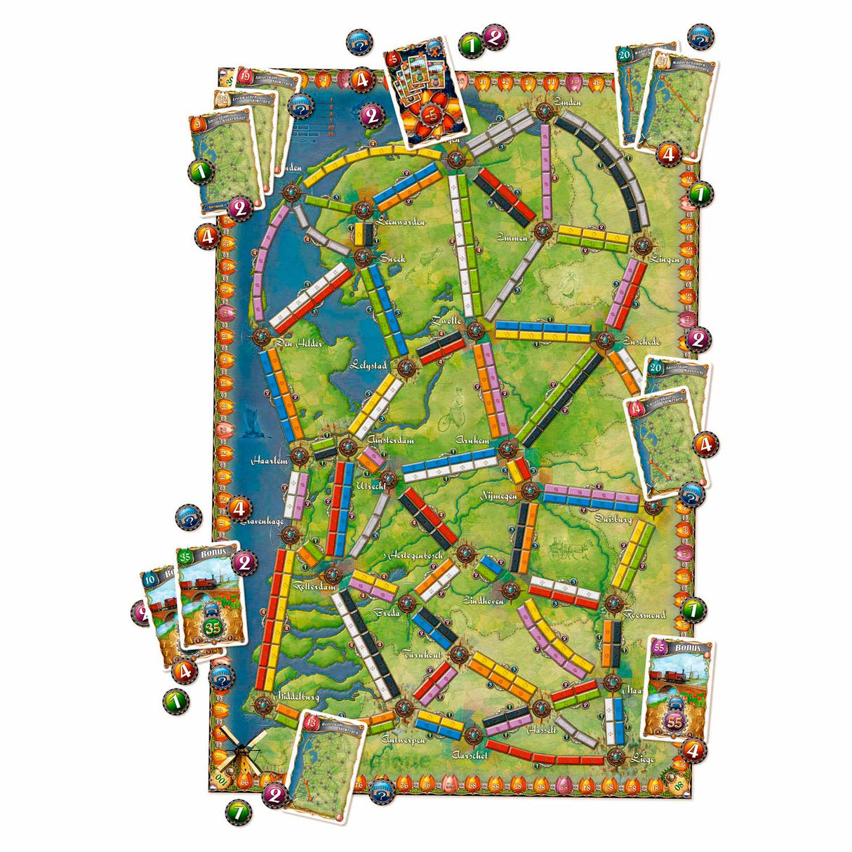 Asmodee Ticket to Ride - Nizozemsko